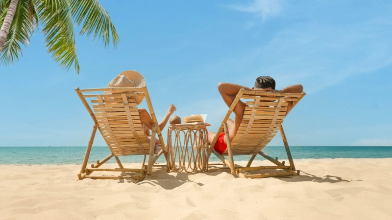 Couple at the beach